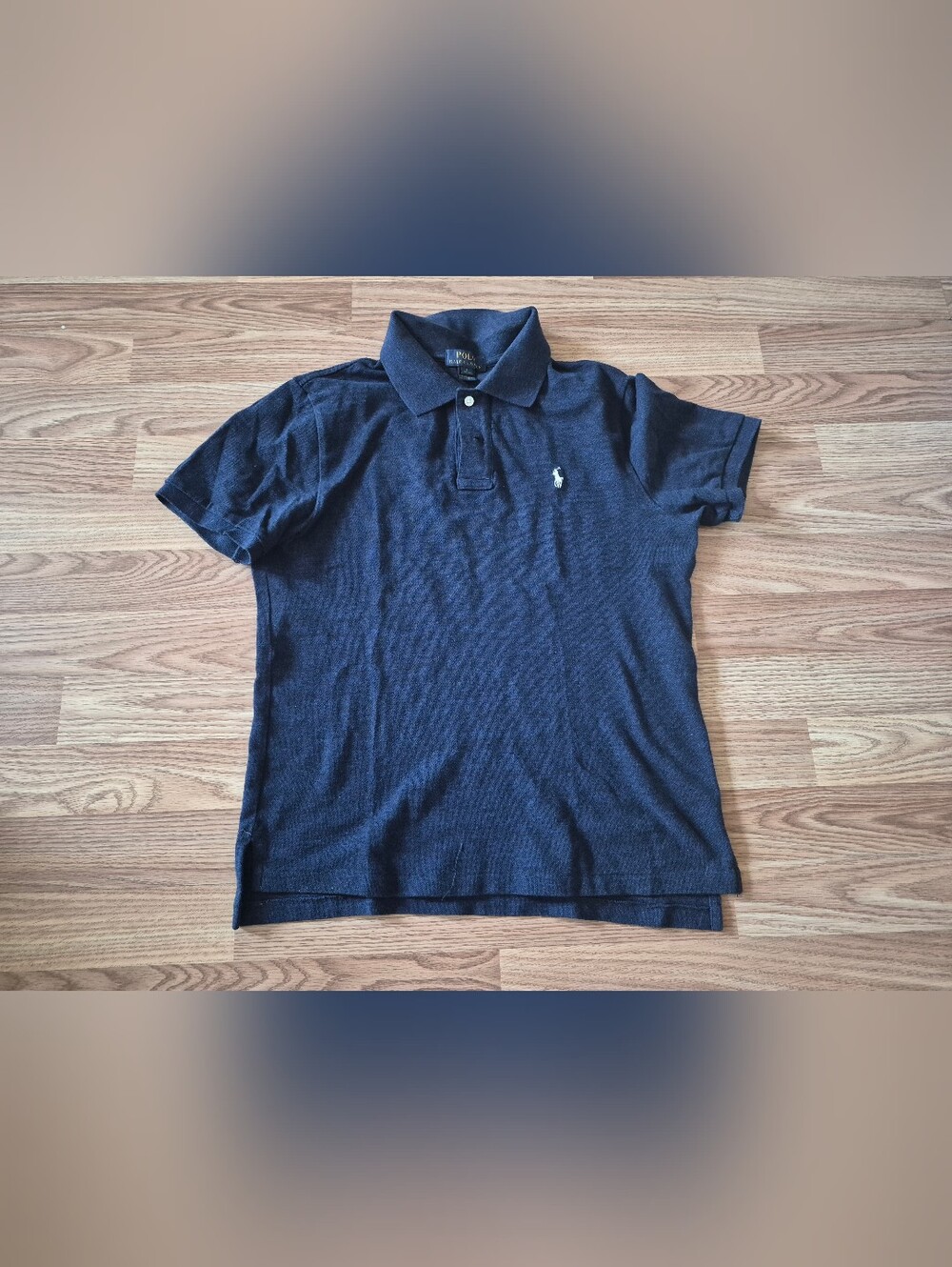 Polo Ralph Lauren Boys Navy Blue Short Sleeve Polo Shirt